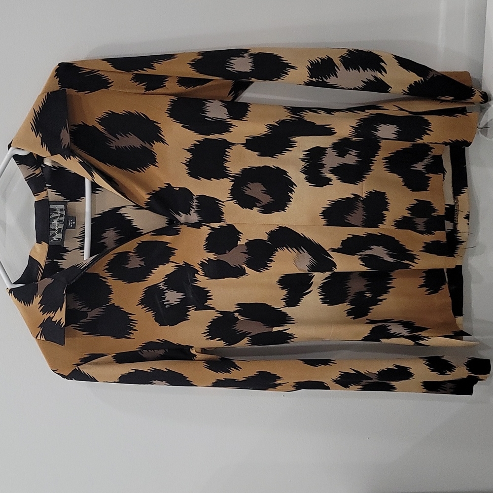 Nicole Miller Satin blouse